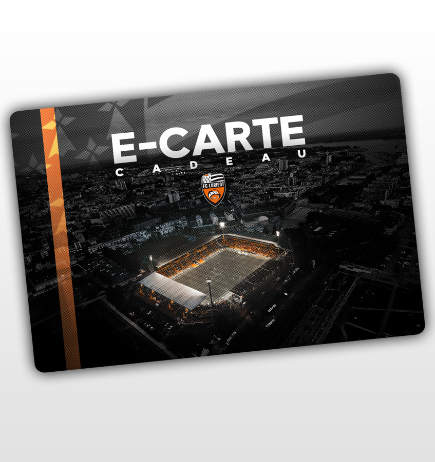 CARTE CADEAU BILLETTERIE FC LORIENT